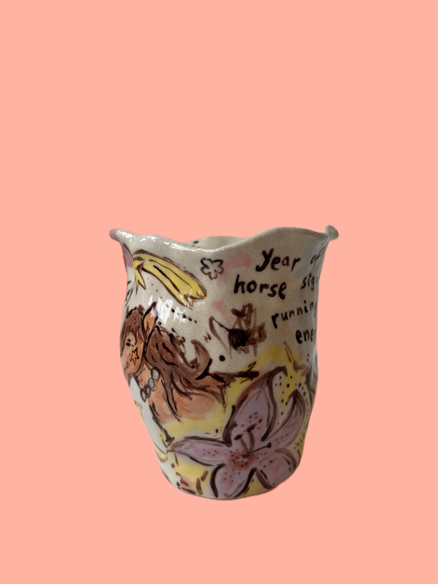 Horse Vase