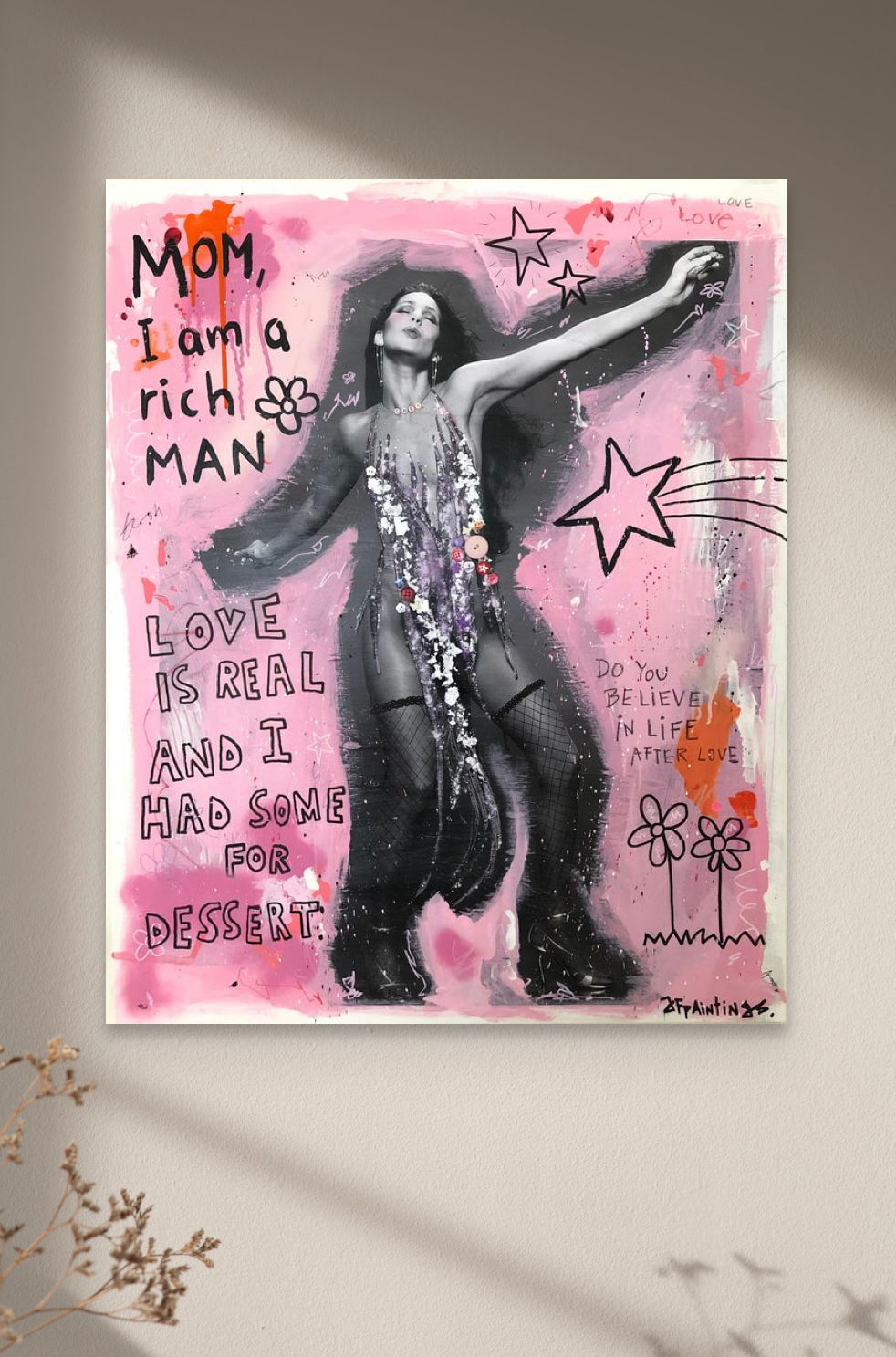 Cher Art Print