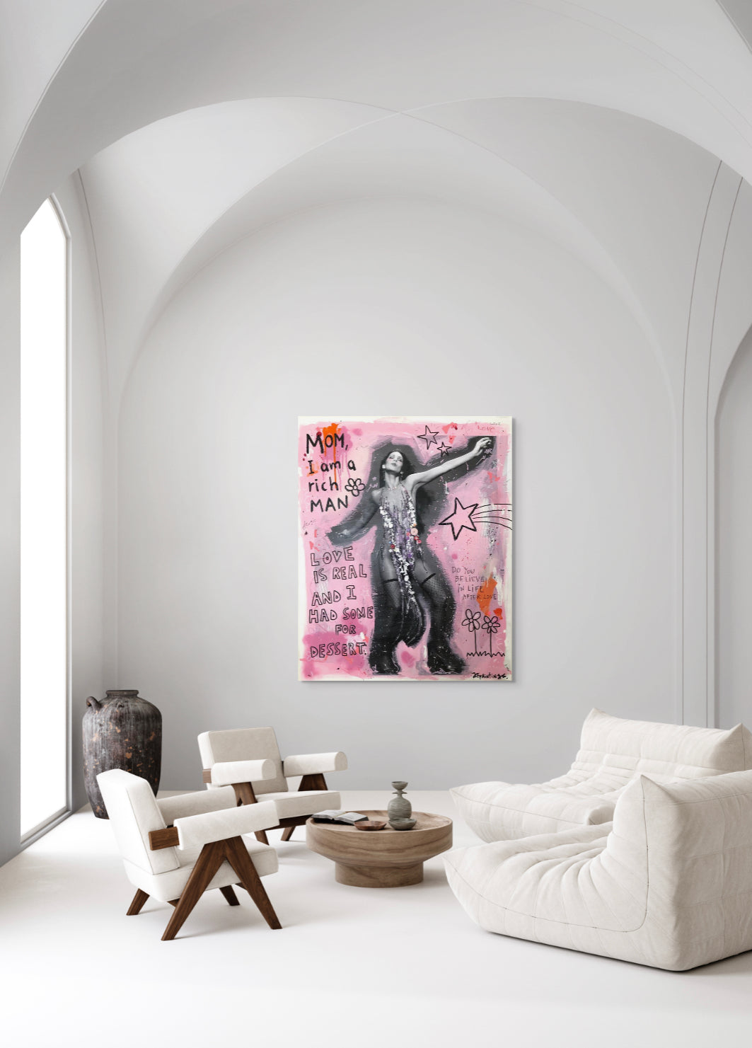 Cher Art Print